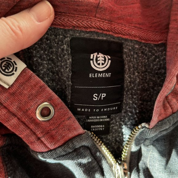 Element dual colour small hoodie - Picture 7 of 7